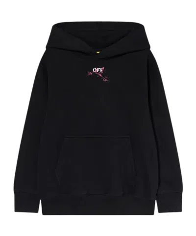 Off-white Long Sleeve Sweatshirt In Black