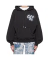 Shop Off-white Long Sleeve Sweatshirt In Green