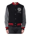 Off-white Long-sleeved Casual Jacket In Black
