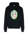 Off-white Black Fresco Hoodie In Black