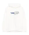 Off-white Long-sleeved Hoodie In White