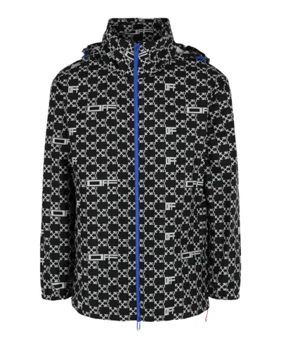 Off-white Long-sleeved Jacket In Black