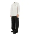 Off-white Long-sleeved Shirt In Black