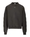 Off-white Off White St. Matthew Crewneck Sweatshirt With Arrow In Black
