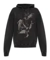 Off-white Long-sleeved Sweater In Black