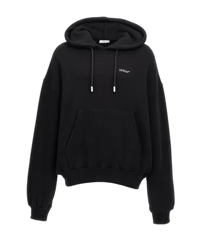 Off-white Long-sleeved Sweater In Black