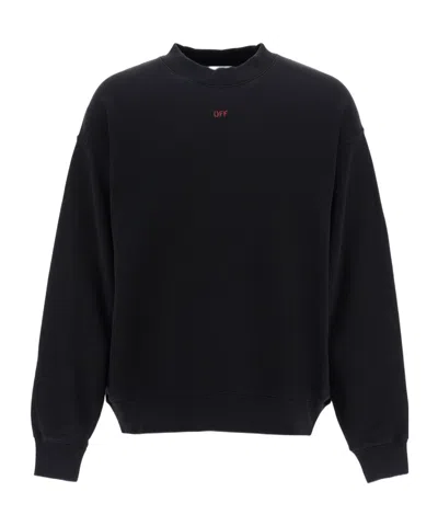 Off-white Dotted Arrow Diagonal Skate Sweatshirt In Multi