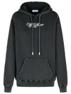 Off-white Long-sleeved Sweater In Black