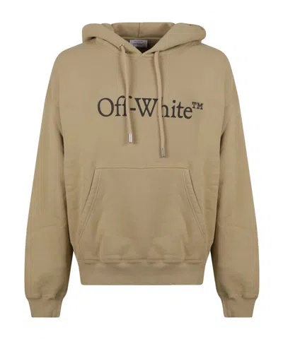 Off-white Long-sleeved Sweater In Nude