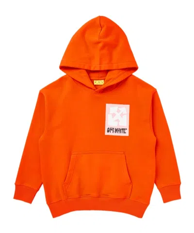 Off-white Long-sleeved Sweater In Red