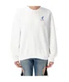Off-white Women's Fresco Arrow Sweatshirt | Size Medium | 25powba055s25fle001 Color 0110 In White