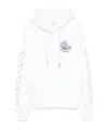 Off-white Fresco Arrow Skatehoodie In White