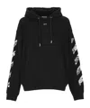 Off-white Newspaper Arrow Skate Hoodie In Black