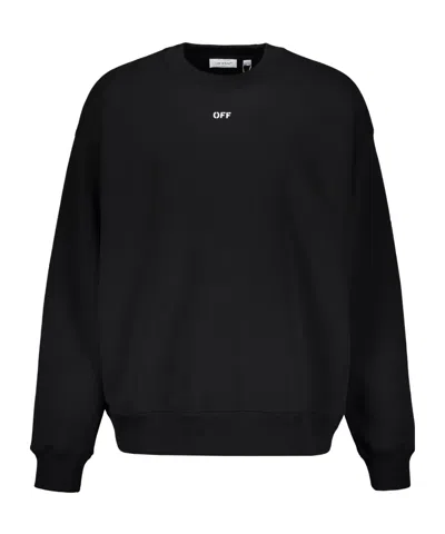 Off-white Dotted Arrow Diagonal Skate Sweatshirt In Multi