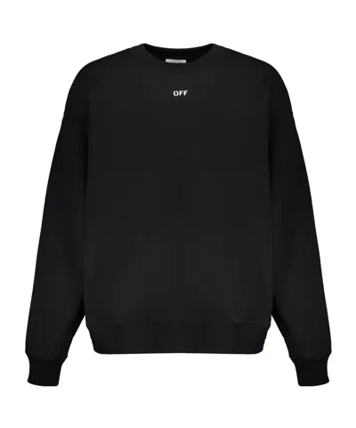 Off-white Dotted Arrow Diagonal Skate Sweatshirt In Multi