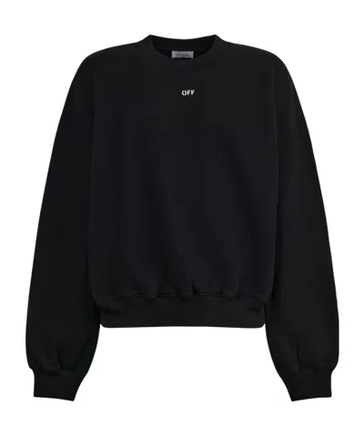 Off-white Dotted Arrow Diagonal Skate Sweatshirt In Multi