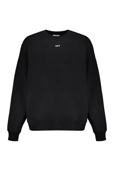 Off-white Dotted Arrow Diagonal Skate Sweatshirt In Multi