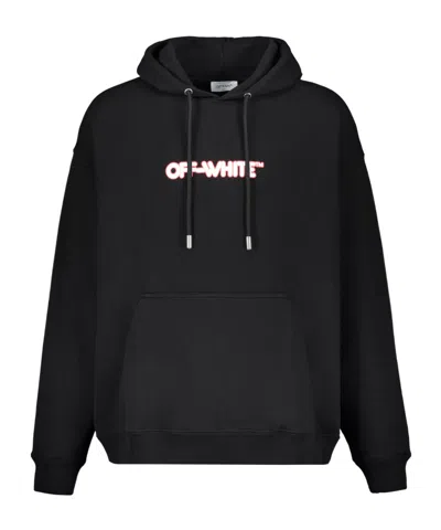 Off-white Long-sleeved Sweatshirt In Black