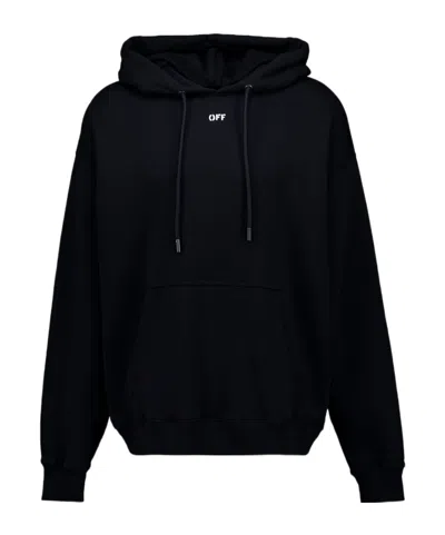 Off-white Long-sleeved Sweatshirt In Black