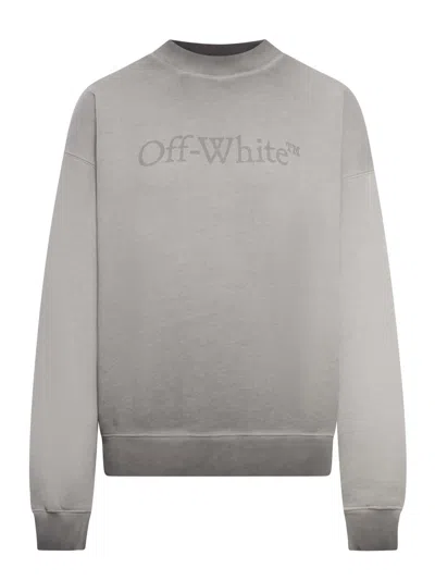 OFF-WHITE LONG-SLEEVED SWEATSHIRT