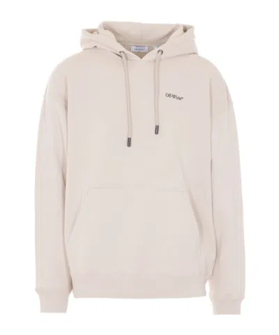 Off-white Long-sleeved Sweatshirt In Neutral