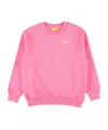 Off-white Long-sleeved Sweatshirt In Pink