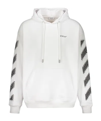 Off-white Long-sleeved Sweatshirt In White