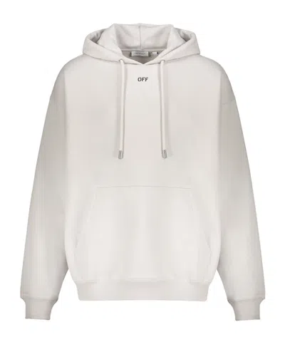 Off-white Long-sleeved Sweatshirt In White