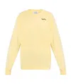Off-white Arrows-print Crew-neck Sweatshirt In Yellow