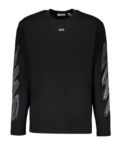 Off-white Sweater Men In Black