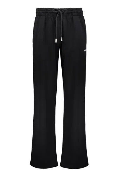 OFF-WHITE LOOSE BLACK SPORTS PANTS