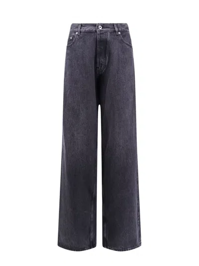 Off-white Loose Fit Black Denim Trouser