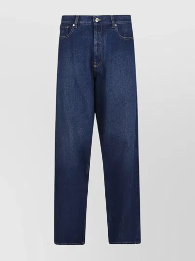 OFF-WHITE LOOSE JEANS BELT LOOPS