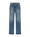Off-white Low-rise Flared Jeans In Blue