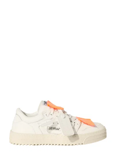 Off-white White Leather Low Top 3.0 Off Court Sneakers
