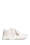 Off-white White Out Of Office Sneakers In Beige