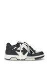 Off-white Color-block Low-top Sneakers With Bold Arrow Motifs In Multi