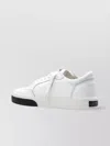 Off-white New Low Vulcanized Leather Sneaker In White
