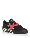 Off-white Low Top Sneakers In Black/white
