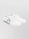 Off-white Vulc Undercut Canvas Low-top Sneakers In White