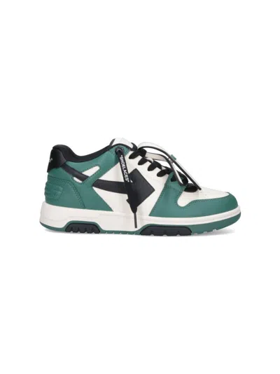 Off-white Out Of Office Sneakers In Green