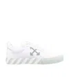 Off-white Low-top Vulcanized Sneakers In White