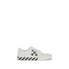 Off-white Low-top Sneakers With Graphic Arrow Detailing In White