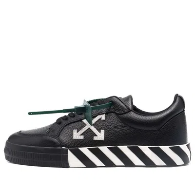 Off-white Low Vulcanized Canvas Sneaker 'black White Red'