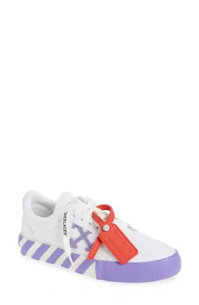 Off-white Low Vulcanized Canvas Sneaker In Multi