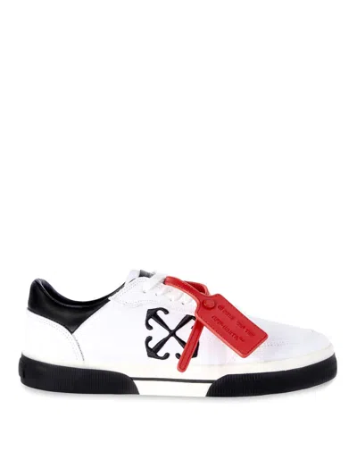 OFF-WHITE LOW VULCANIZED CANVAS SNEAKERS