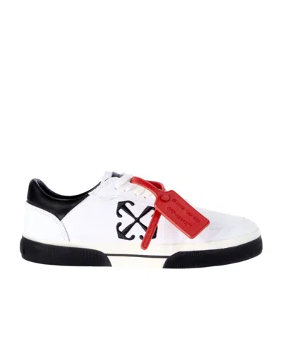 OFF-WHITE OFF-WHITE VULCANIZED LACE-UP SNEAKERS