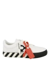 OFF-WHITE OFF-WHITE LOW VULCANIZED CANVAS SNEAKERS WOMAN SNEAKERS MULTICOLORED SIZE 8 CALFSKIN, COTTON