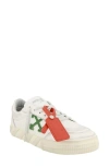 OFF-WHITE LOW VULCANIZED DISTRESSED LOW TOP SNEAKER
