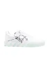 Off-white Low Vulcanized Eco Canvas Sneakers In White